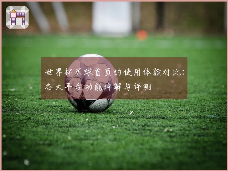 世界杯买球首页的使用体验对比：各大平台功能详解与评测